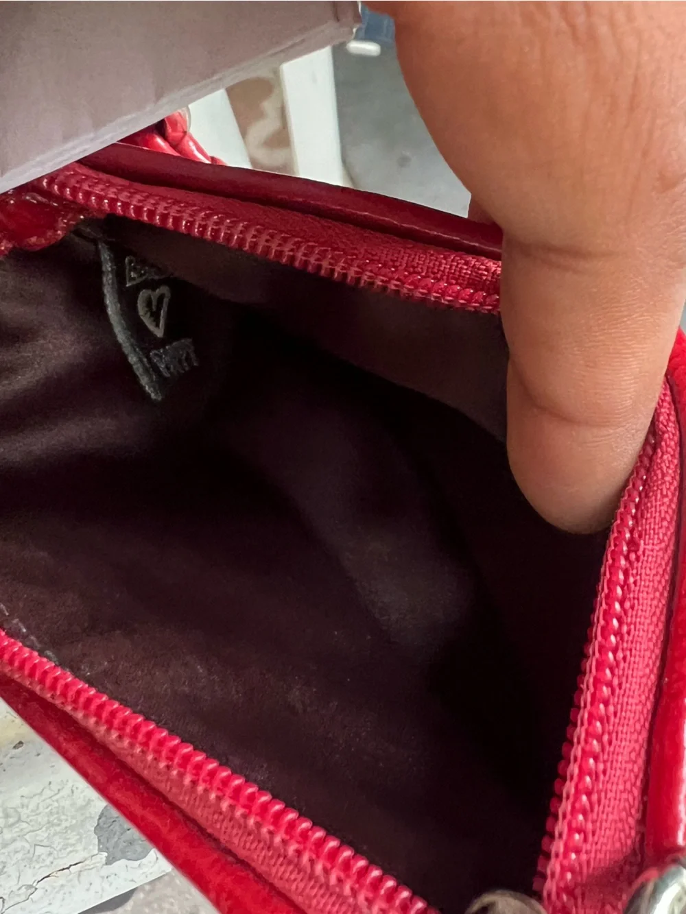 Coach Poppy Pink Signature Wristlet Pouch